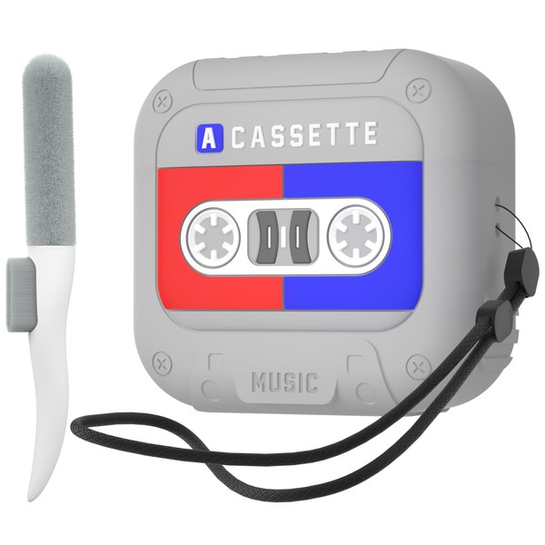 Valkit for Airpods 4 Case Cute with Cleaning Brush Lightweight