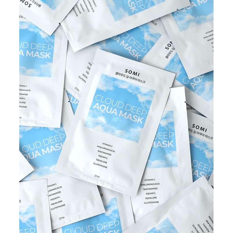 Somi Cloud Deep Aqua Mask 27ml 10 Sheets