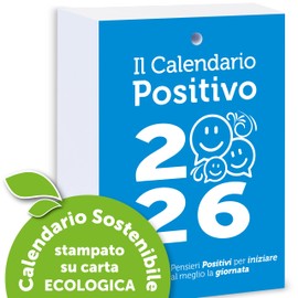 Positive Calendar 2026 Motivational | Replacement | Tackles the Days with Smiles and a Philosophical Thinking | Great Gift Idea | Dimensions 10 x 14 cm