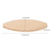 HURRISE Beechwood Joiner Biscuits, Number 0, Wood Joining Biscuits for