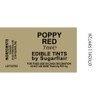 Sugarcraft Sugarflair Colour Blossom Tint Powder Dust Poppy Red 7ml