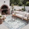 GENIMO Outdoor & Indoor Area Rug 5'x8', Waterproof, Non-Shedding, Easy