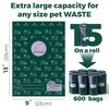 ATIFBOP Dog Poop Bags Rolls, Extra Thick and Leak-proof Poop