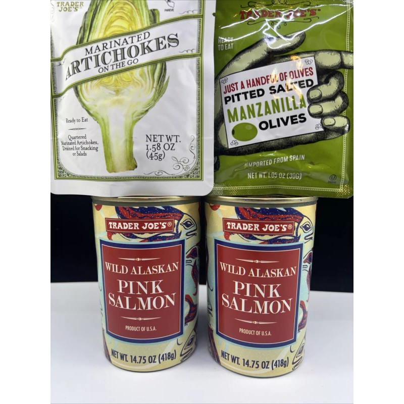 Trader Joe’s 2X Trader Joe’s Wild Caught Alaskan Pink Salmon