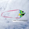 In the Breeze 3439 — 20' Continuous Kite Tail, Red