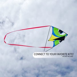 In the Breeze 3439 — 20' Continuous Kite Tail, Red