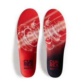 Currex BikePRO Insoles - Low Arch, Red, Unisex, Shoe Insert, 1-2 Years
