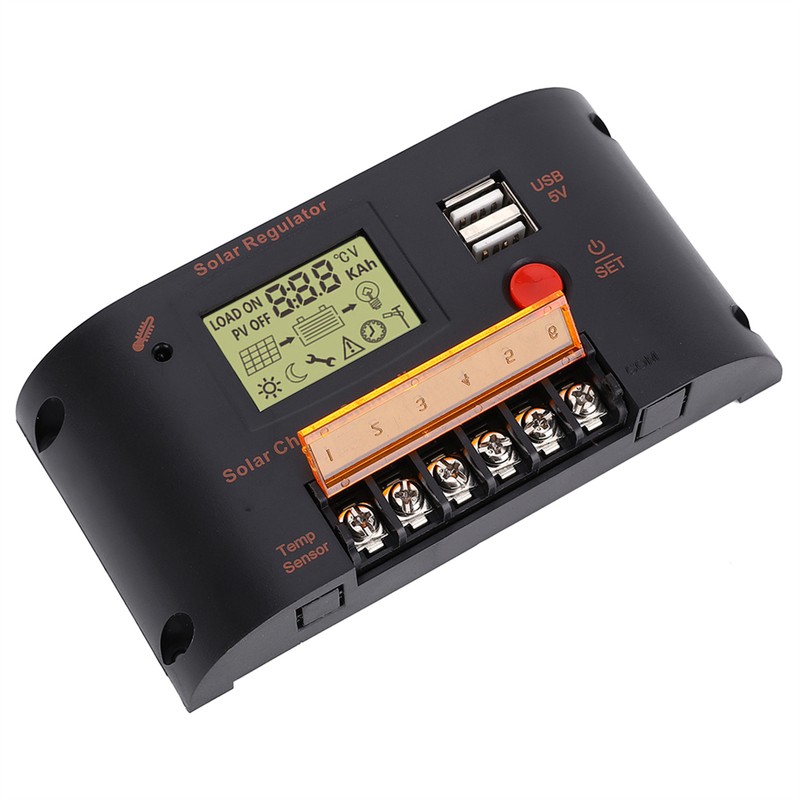 Solar Panel Regulator Photovoltaic Power Generation Controller 10A for Lead