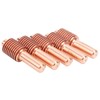 5Pcs Plasma Cutter Nozzle Cutting Consumable Tip Electrode Replacement Parts