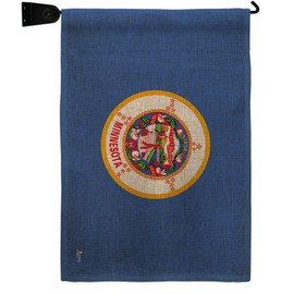 Minnesota Garden Flag Set Mailbox Hanger Regional USA American Territories Republic Country Particular Area Small Decorative Gift Yard House Banner Double-Sided Made in 13 X 18.5