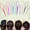 Black Topsy Tail Hair Braid Ponytail Maker Styling Tool