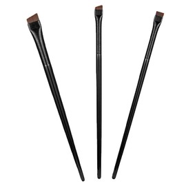 3 Pcs Eye Makeup Brushes | Angled Eyeliner Brush | Angled Eyebrow Tint Brush | Eyeliner Tool for Lining Shaping Eye Liner