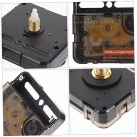 COHEALI 1 Set DIY Clock Mechanism Replacement Parts with Metal Hour Second Hands Silent Repair Kit for Wall Clocks for Craft Projects Home Office and Classroom