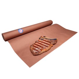 Peach Butcher Paper 24" x 2160" (180 feet) - Natural Butcher Paper Roll for Meat and Fish - Unwaxed Peach Butcher Paper for Smoking Meat, Grilling&BBQ - Peach Paper for Smoking Meat by IDL Packaging