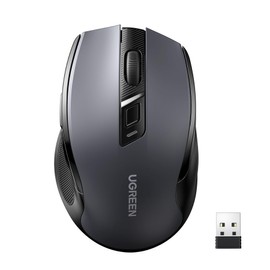 UGREEN Mouse Ergonómico Inalámbrico, 2.4 GHz con Receptor USB