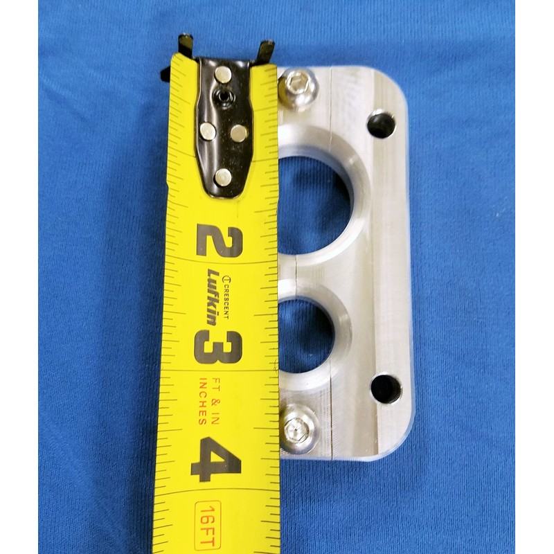 For Holley Terminator X Max Firewall Pass Through- Eliminates gromet