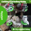5 PCS Glass Cutting Disc for 4-1/2" Angle Grinder, Ceramic