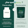 Wellthy Enzimas Digestivas 90 Cápsulas. Reforzado con Prebioticos y Probioticos.
