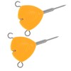 2Pcs Portable Fishing Bait Needle Hook Knot Puller Fishing Baiting