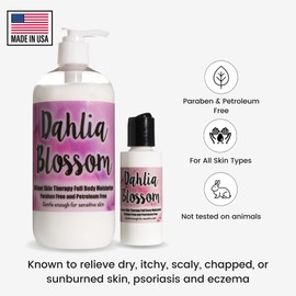 The Lotion Company 24 Hour Skin Therapy Lotion Combo Kit, Dahlia Blossom