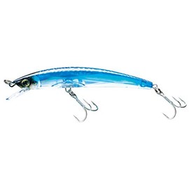 Yo-Zuri Crystal 3D Minnow Floating Lure, Blue Tiger, 5-1/4-Inch
