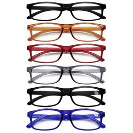 Voitead Reading Glasses Anti Eyestrain Computer for Women and Men Readers, Reading Glasses Blue Light Blocking 2.5