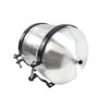 JSD 2 Gallon 8" x 10" Universal Aluminum Vertical Small