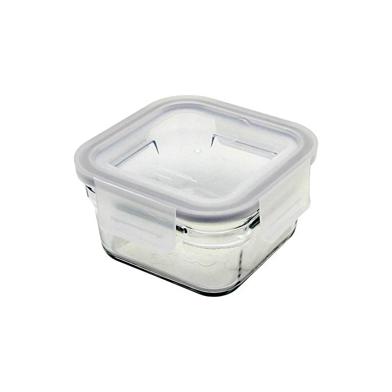 GlassLock GL0102 Super Tempered Heat Resistant Glass Ovenware, Medium Square
