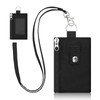 Small Neck Wallet, Water Resistant Lightweight Badge Holder with ID