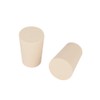 stonylab Solid Rubber Stopper, Pack of 20 0# - 13