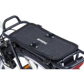 Basil Detachable Bag System, Universal Bridge System, Handle, Black, One Size