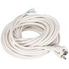 as - Schwabe 70800 Strom connection cable white 10m