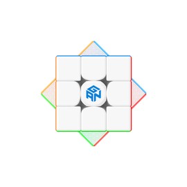 GAN 11M Duo3x3 Magnetic Speed Competition Gun Cube Stickerless Frosted Frost (Internal Primary Color)