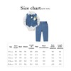 SOLOYEE Baby Boys Formal Suit, Infant Gentleman Wedding Outfit Newborn