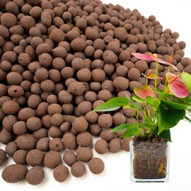 BIOMAND 12qt LECA Clay Pebbles for Plants, 10-20mm LECA Balls for Hydroponics, Natural Clay Balls for Plants Drainage, Expanded Pebbles for Orchids, Soil Amendment, Orchid Potting Mix