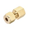 sourcing map Compression Tube Fitting G1/4 Female Thread x 6mm