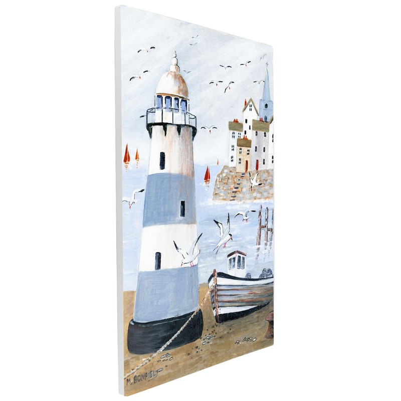 Global Designs Across The Harbour Artwork by Maureen Bondfield Printed