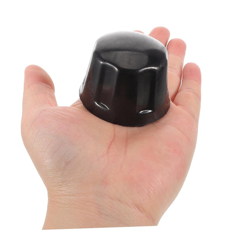 Hemobllo 10pcs Rubber Center Covers for ATV Wheel Hubs Durable