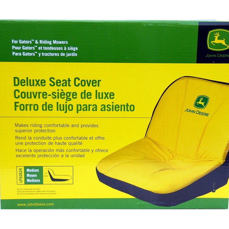 John Deere Original Deluxe Seat Cover (Medium) - for Gators