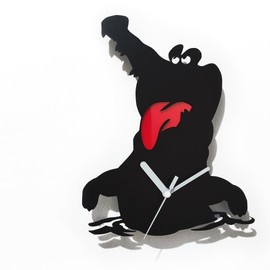 Tick-Tock the Crocodile Silhouette Wall Clock - Captain Hook - Peter Pan Neverland - Never Grow Up - Kids Room Decor - Unique Gift Idea