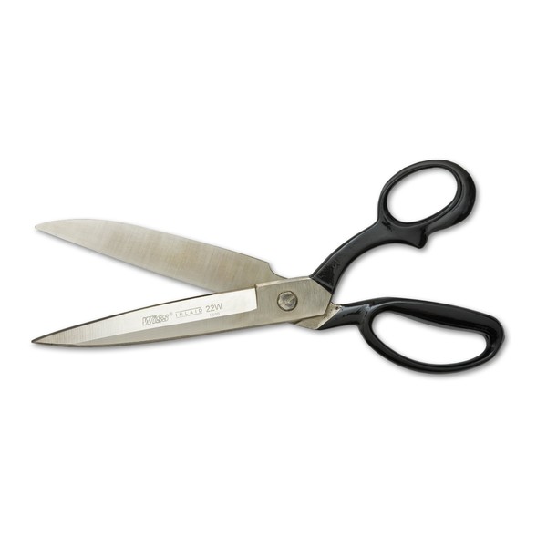 Crescent Wiss 12" Wide Blade Bent Handle Industrial Shears - W22W