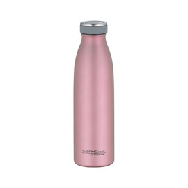ThermoCafé 500 ml Leak-Proof Water Bottle, 4067.284.050 TC Bottle, Matte Thermos Flask, Stainless Steel Insulated Flask, Keeps Drinks Hot for 12 Hours and Cold for 24 Hours, Pink Colour