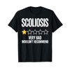 Funny Scoliosis Design For Men Women Adult Scoliosis Warrior T-Shirt
