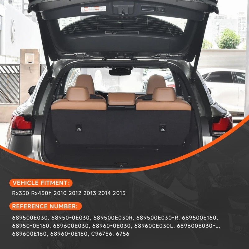 KALUJ Trunk Struts, Rear Hatch Strut Replacement Lift Support Shocks