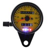 Motorcycle Speedometer, Motorcycle Odometer, Digital Speedometer Odometer GPS Speedometer 60mm