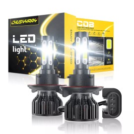 CHUSYYRAY FOR 04-08 FORD F 150 MARK LT PROJECTOR LED HEADLIGHT BULBS COMBO A SET