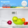 12 Pack Digital Fridge Thermometer Waterproof Refrigerator and Freezer Room