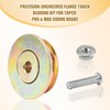 2 PCS Cut-Off Flange Track Bearing Kit for Tapco Pro