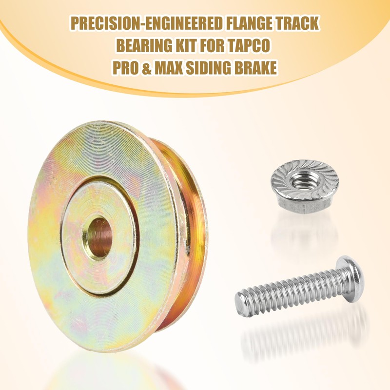 2 PCS Cut-Off Flange Track Bearing Kit for Tapco Pro