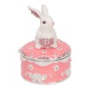 Trinket Box Exquisite Cute Bunny Shape Magnetic Design Zinc Alloy
